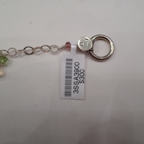 AUTHENTIC LAURA GIBSON SS PREHNITE PINK BRACELET - Picture 4 of 6